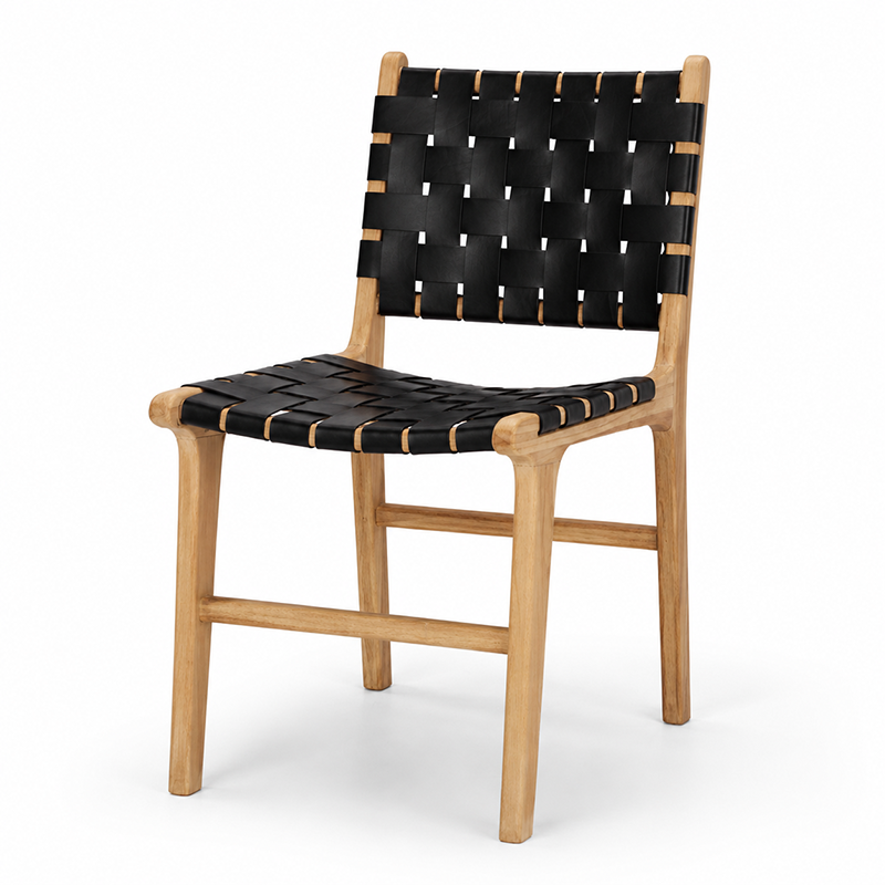 Indo Woven Dining Chair Plush