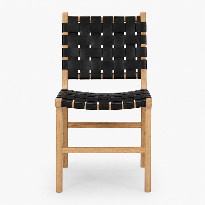 Indo Woven Dining Chair Plush (Multiple Colours)
