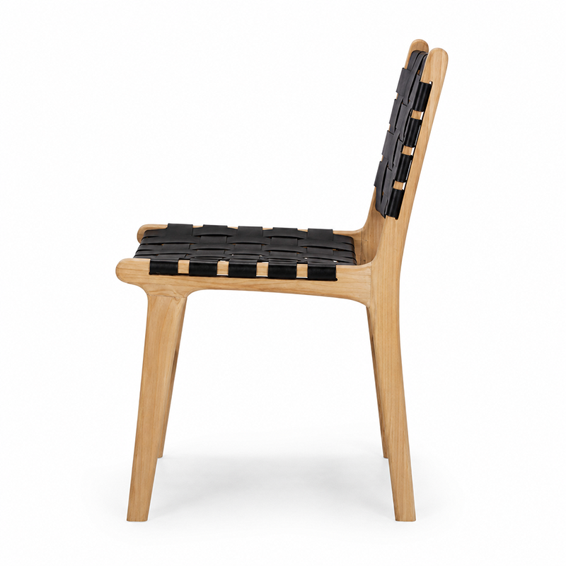 Indo Woven Dining Chair Plush (Multiple Colours)