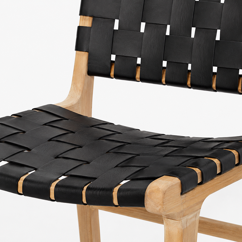 Indo Woven Dining Chair Plush (Multiple Colours)
