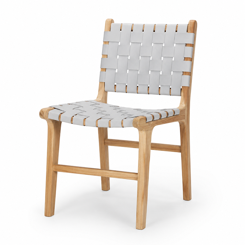 Indo Woven Dining Chair Plush (Multiple Colours)