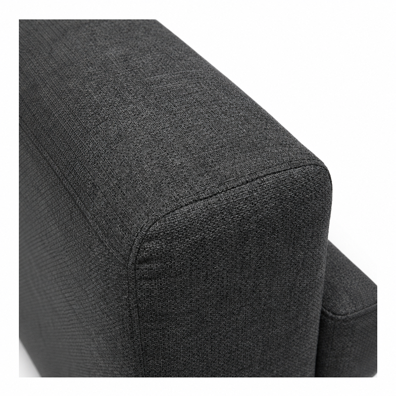 James Fabric Sofa Bed with USB-A/C Charger Charcoal