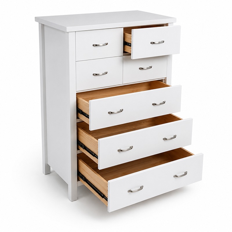 Joanna Tallboy (White / Beige)