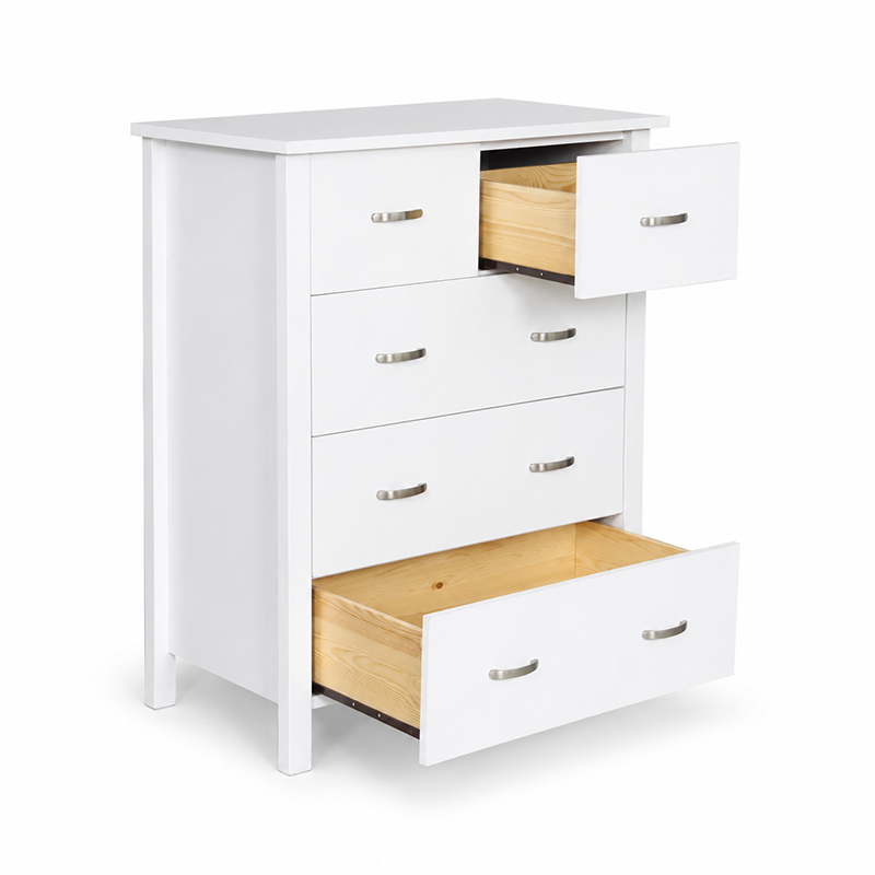Joanna Tallboy (White / Beige)