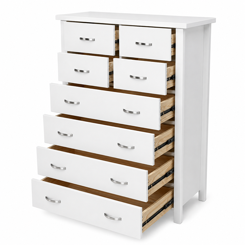 Joanna Tallboy (White / Beige)