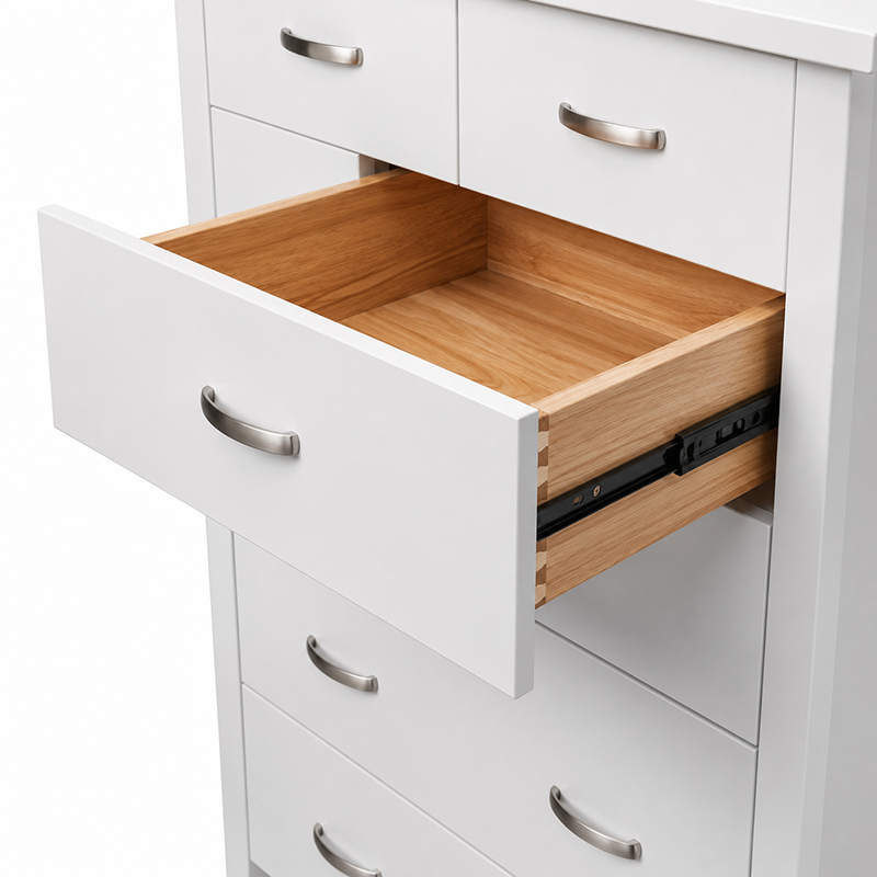 Joanna Tallboy (White / Beige)