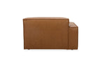 Kavana Leather 3 Seat Chaise Lounge