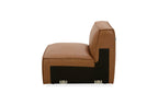 Kavana Leather 3 Seat Chaise Lounge