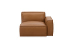 Kavana Leather 3 Seat Chaise Lounge