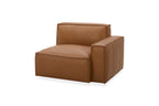 Kavana Leather 3 Seat Chaise Lounge