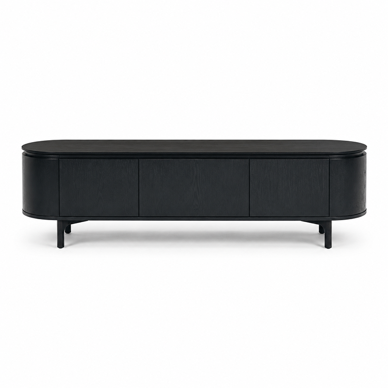 Kontur TV Unit (Natural Oak/Black)