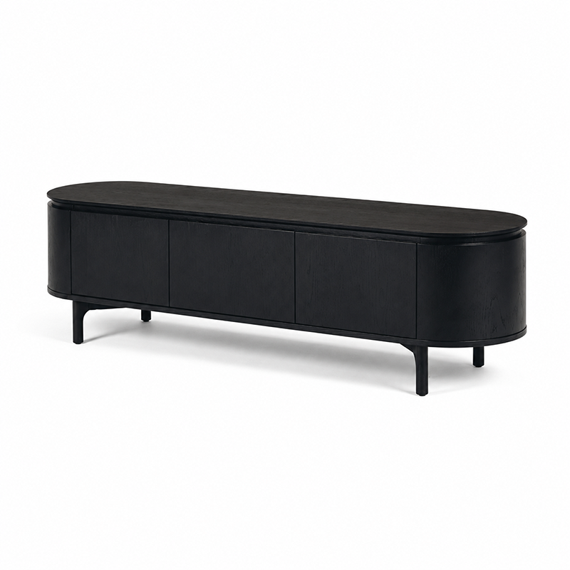 Kontur TV Unit (Natural Oak/Black)