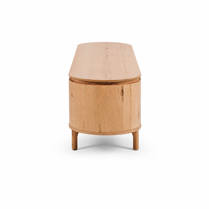 Kontur TV Unit (Natural Oak/Black)