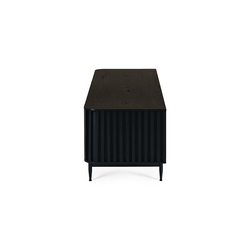 Linea TV Unit (Natural / Painted Black Oak)