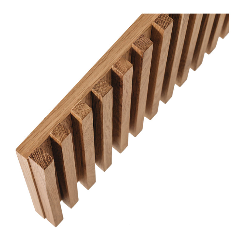 Linea TV Unit (Natural / Painted Black Oak)