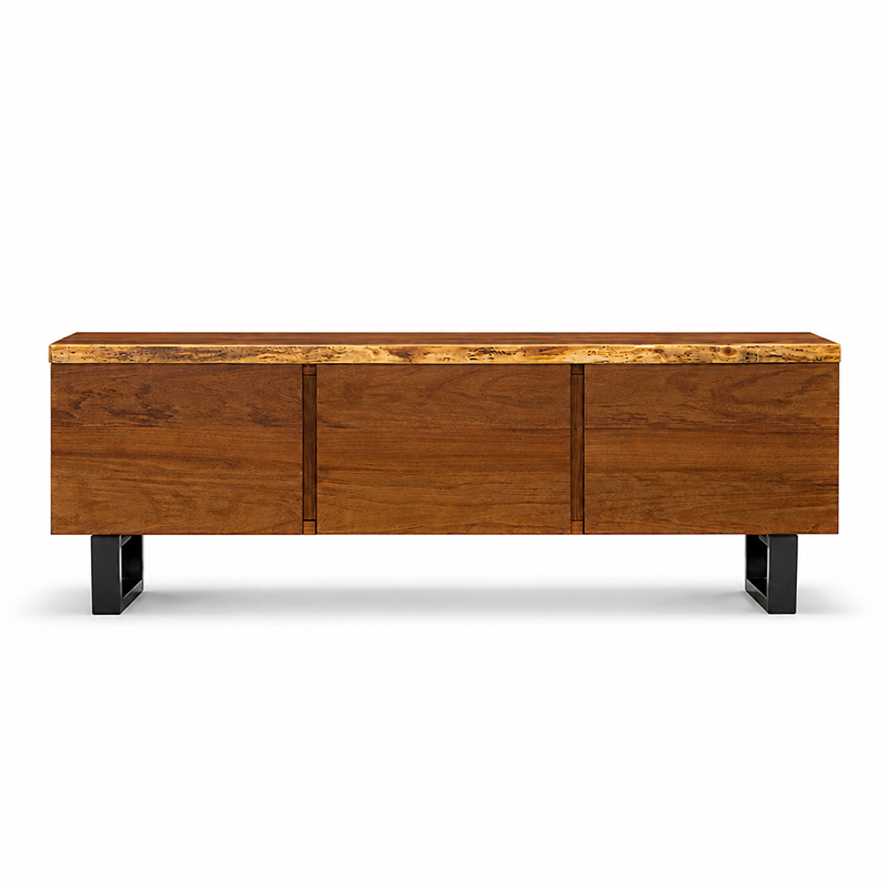 LiveEdge 3 Door TV Unit W170cm (Brown)