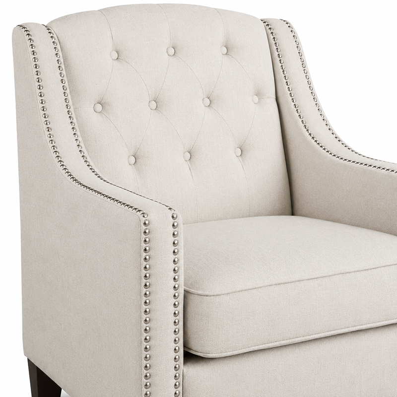 Loren Fabric Accent Armchair Chair