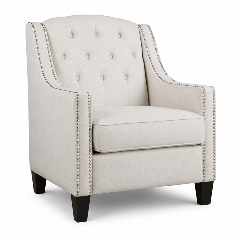 Loren Fabric Accent Armchair Chair