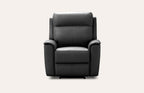 Louise Leather Recliner 1/2/3 Seat-(Grey / Black)