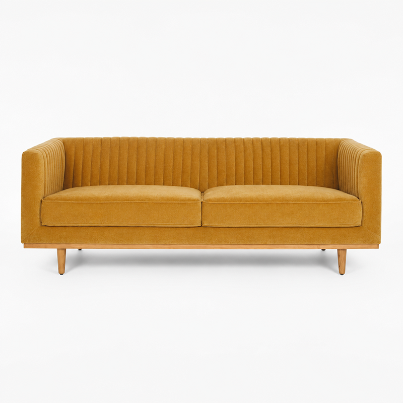 Madison Oak 3 Seater Sofa 2090mm