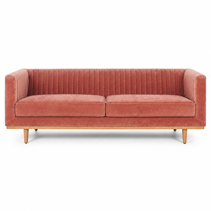 Madison Oak 3 Seater Sofa 2090mm