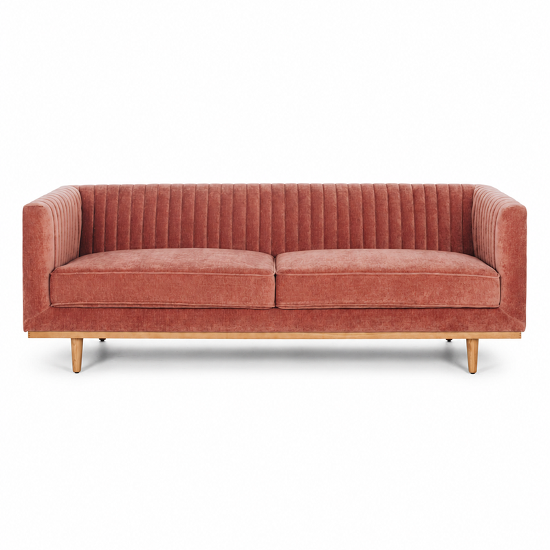 Madison Oak 3 Seater Sofa 2090mm