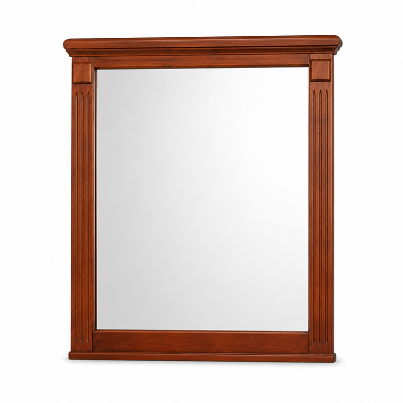 Marina 6 Drw Dresser & Mirror (Walnut)