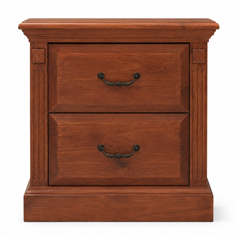Marina Bedside Table(Walnut) 590mm