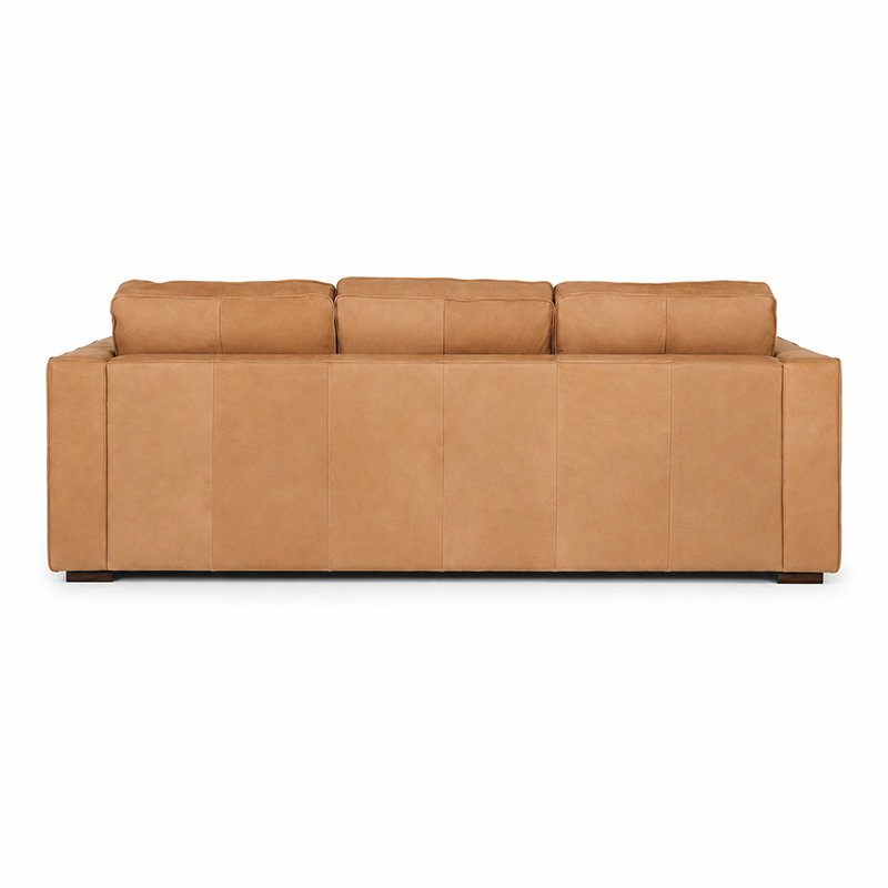 Maury Leather 3 Seater Sofa 2220mm