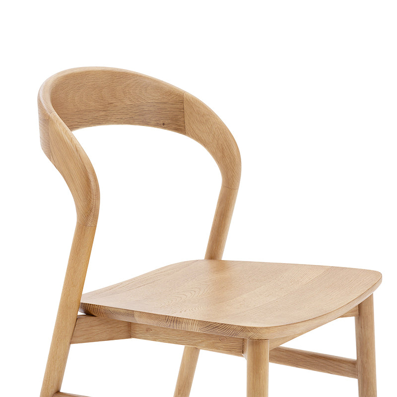Meg Solid Oak Dining Chair