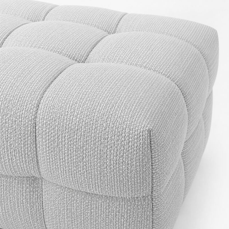 Michelin Ottoman W97cm (Dark Green/Weave)
