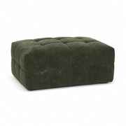 Michelin Ottoman W97cm (Dark Green/Weave)