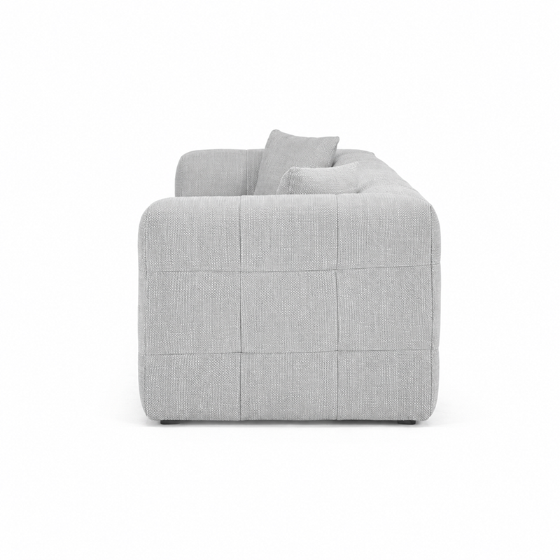Michelin 3 Seater Sofa & Ottoman Options W238cm (Dark Green/Weave)