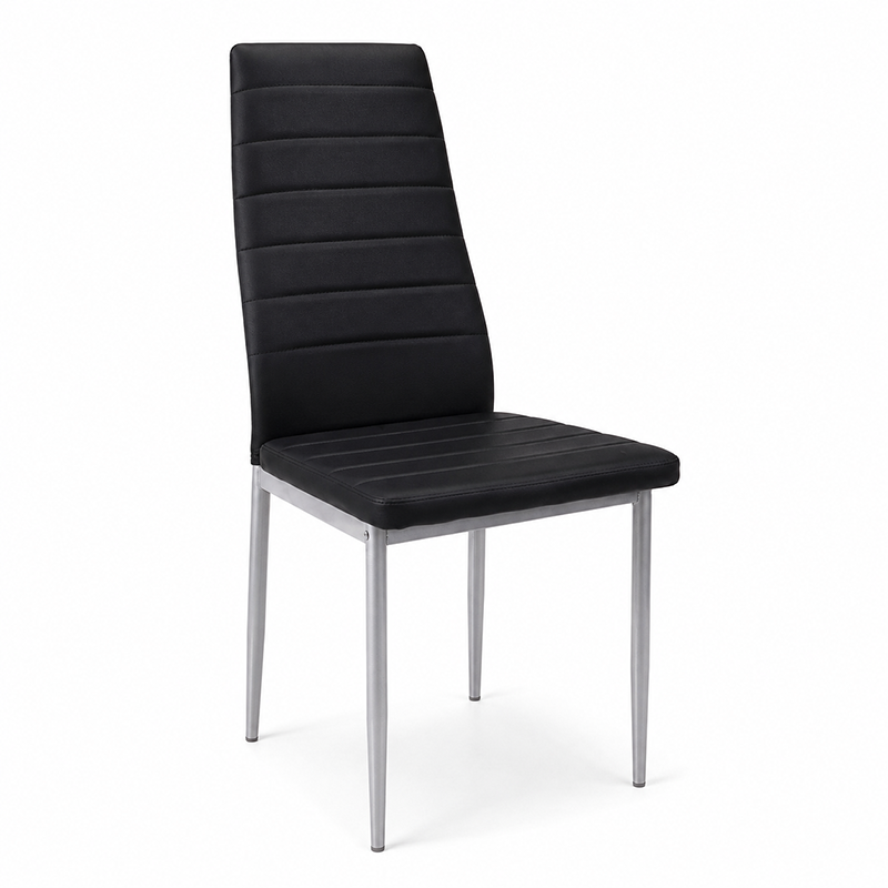 Mona Dining Chair (Black/White)