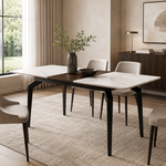 Nebraska Extension Dining Table / Creamic