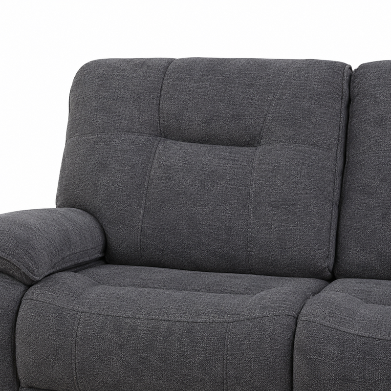 New Castle Chenille Fabric Recliner Sofa