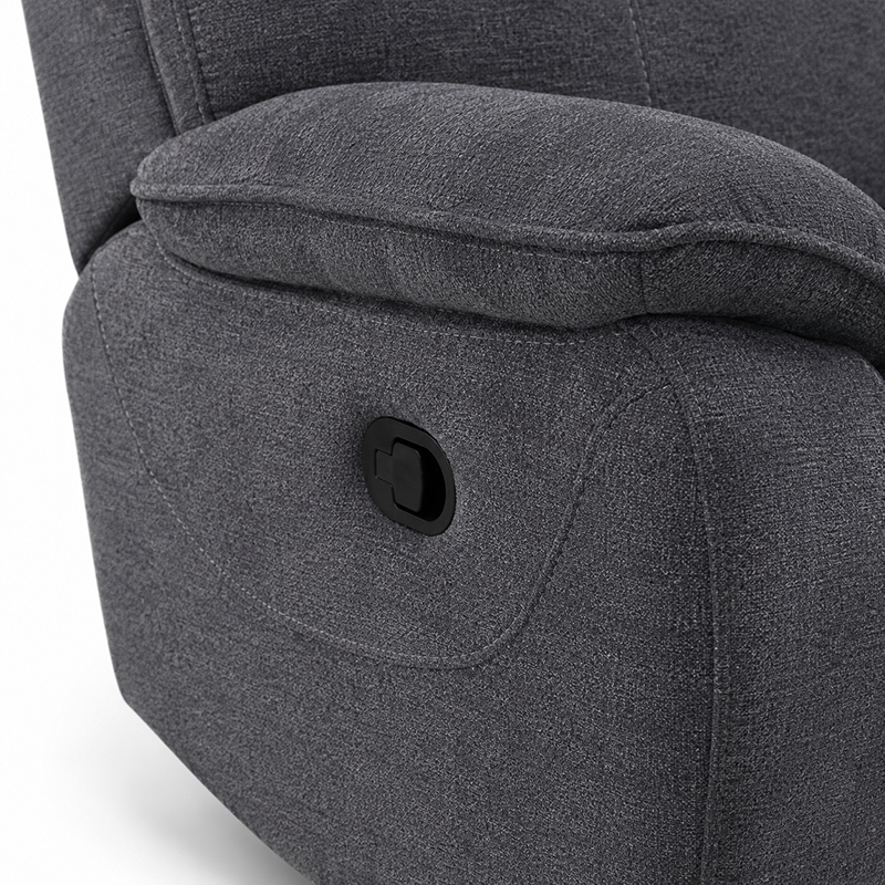 New Castle Chenille Fabric Recliner Sofa
