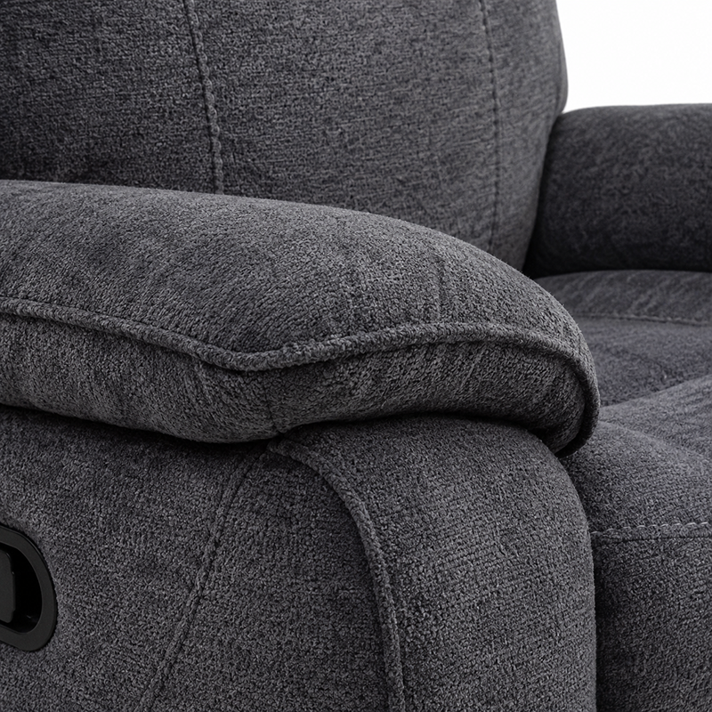 New Castle Chenille Fabric Recliner Sofa