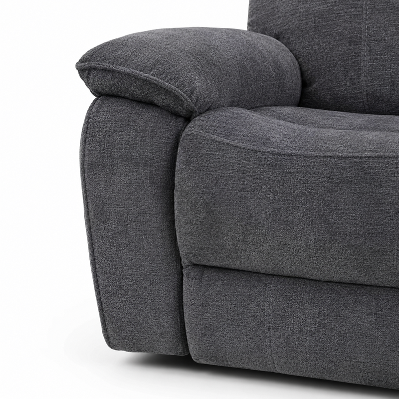 New Castle Chenille Fabric Recliner Sofa