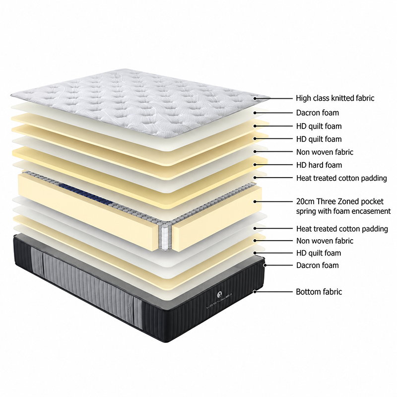SM New X Firm Mattress – Extra Firm