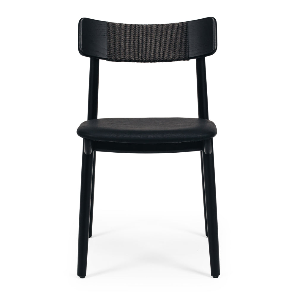 Niles Oak & PU Dining Chair