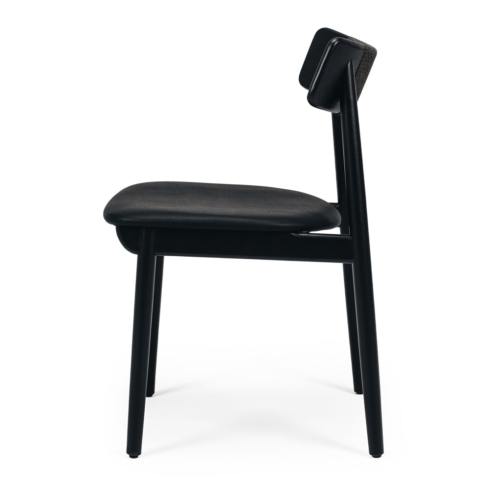 Niles Oak & PU Dining Chair