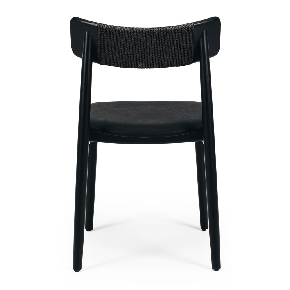 Niles Oak & PU Dining Chair