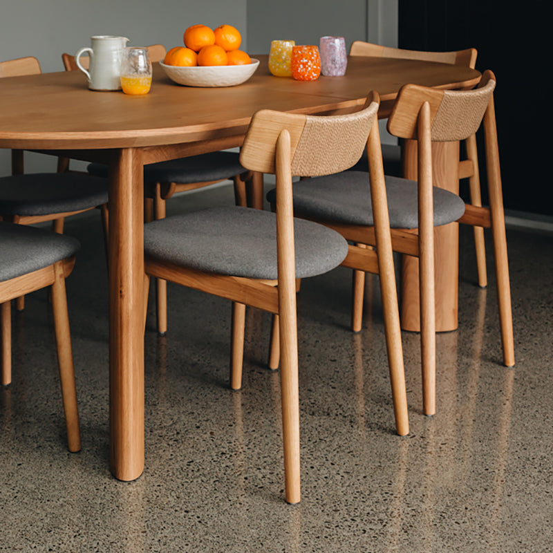 Niles Oak & PU Dining Chair