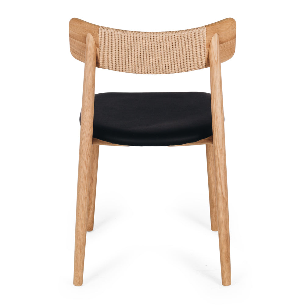 Niles Oak & PU Dining Chair