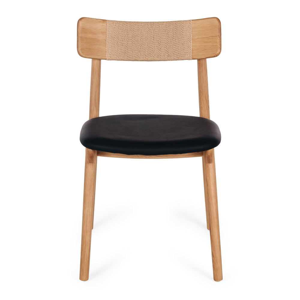 Niles Oak & PU Dining Chair