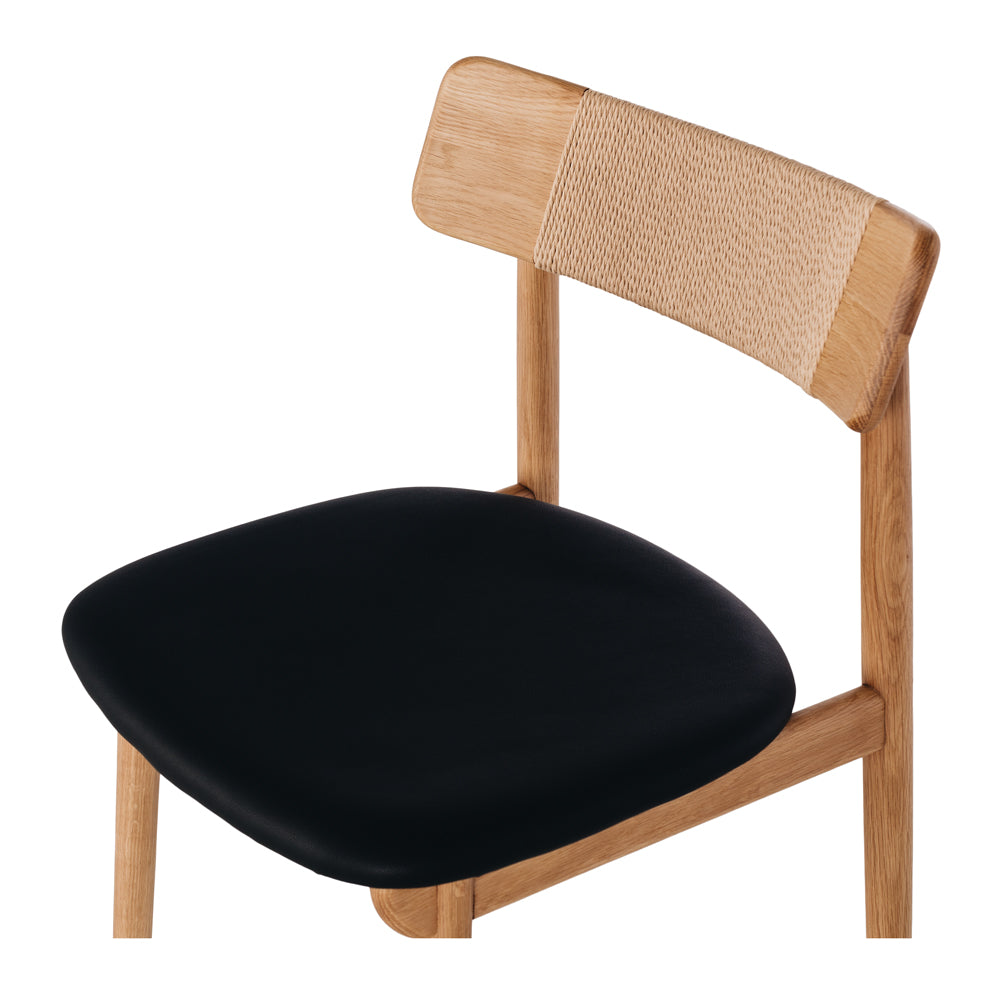 Niles Oak & PU Dining Chair