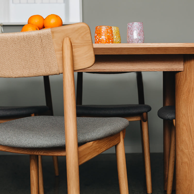 Niles Oak & PU Dining Chair