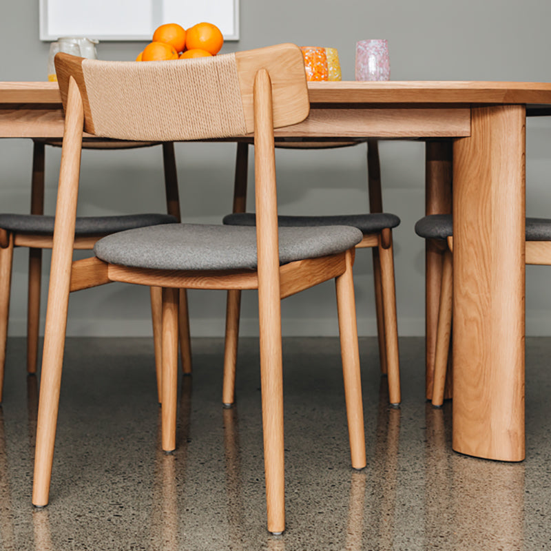Niles Oak & PU Dining Chair