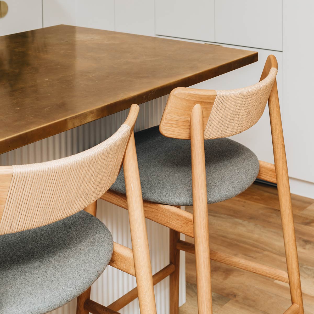 Niles Oak & PU Dining Chair